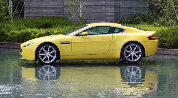 Image for article Aston Martin takes to water